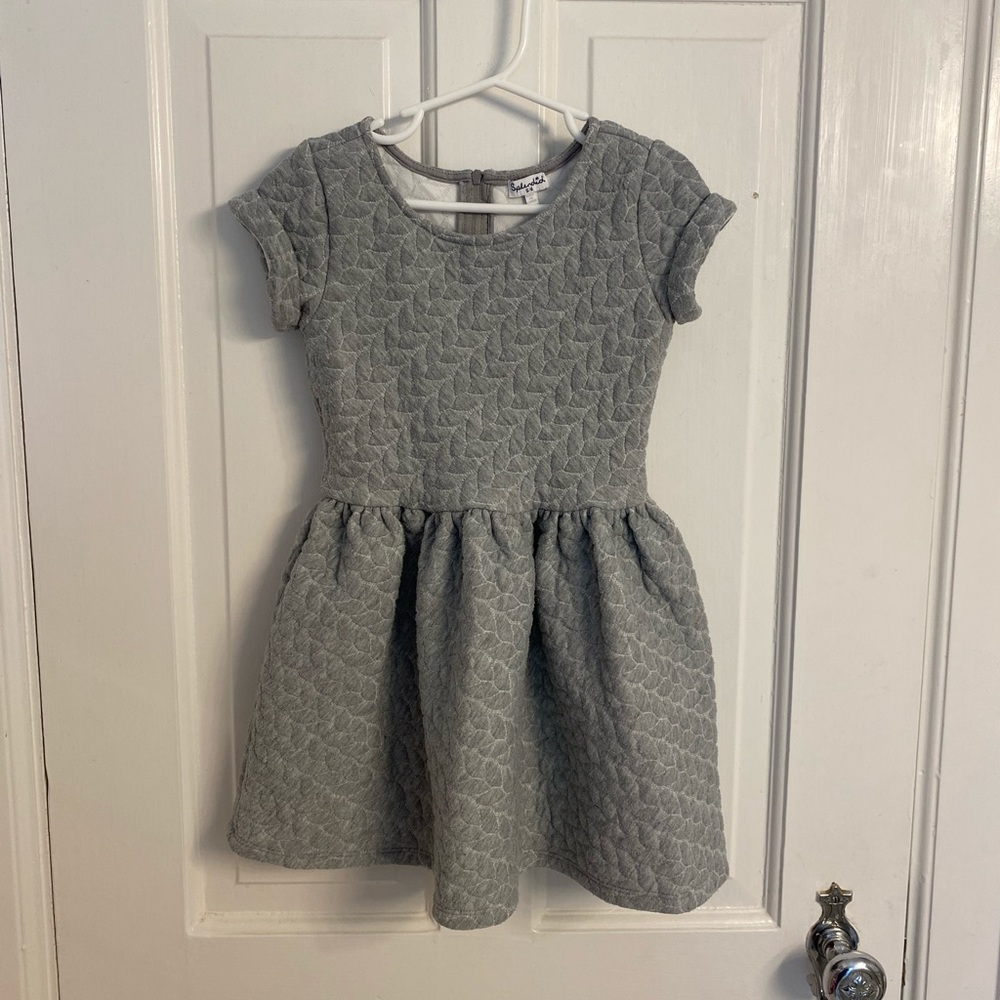 Splendid Gray Structured Dress Size 5/6